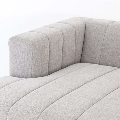 Langham Channeled 3-Piece Sectional - Napa Sandstone - Right Chaise