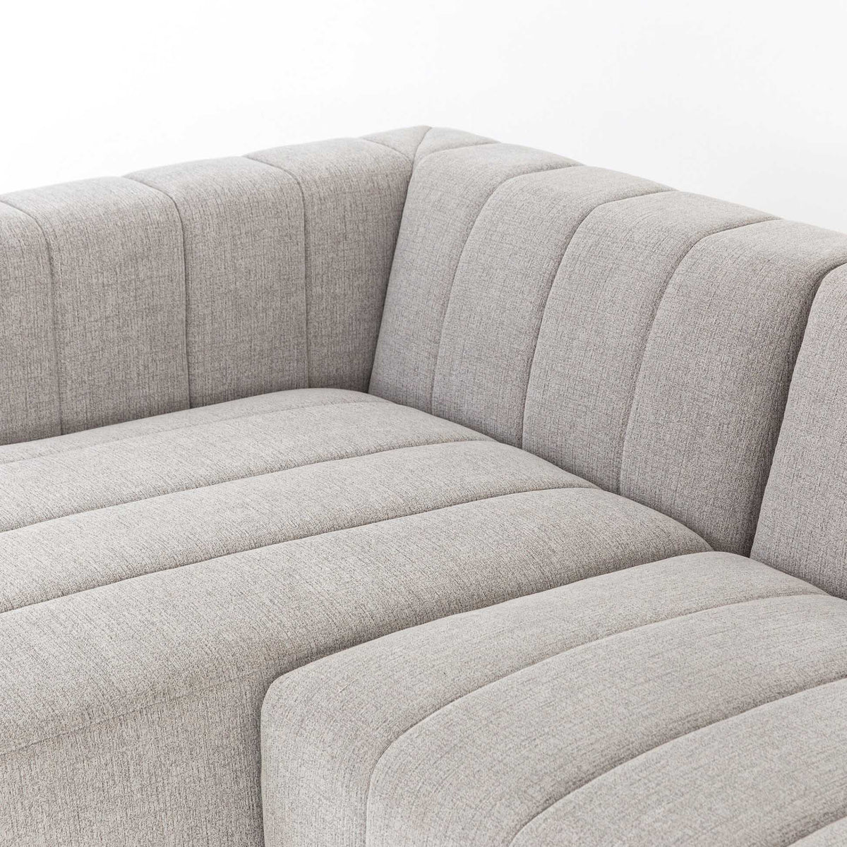 Langham Channeled 3-Piece Sectional - Napa Sandstone - Right Chaise