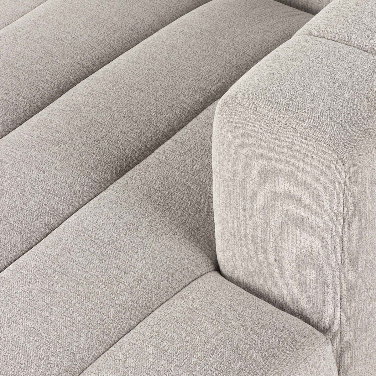 Langham Channeled 5-Piece Sectional - Napa Sandstone