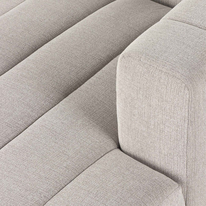 Langham Channeled 5-Piece Sectional - Napa Sandstone