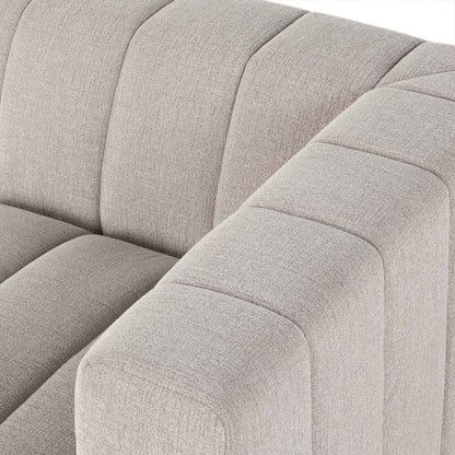 Langham Channeled 5-Piece Sectional - Napa Sandstone