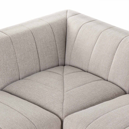Langham Channeled 5-Piece Sectional - Napa Sandstone