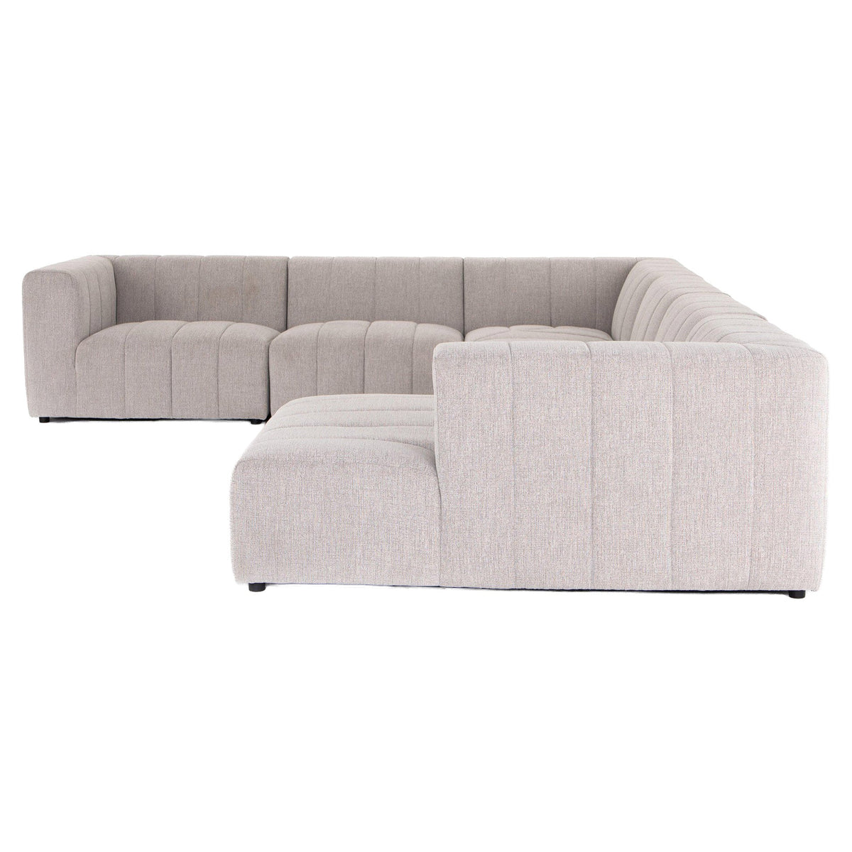Langham Channeled 6-Piece Sectional - Napa Sandstone