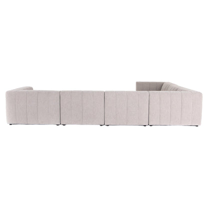 Langham Channeled 6-Piece Sectional - Napa Sandstone