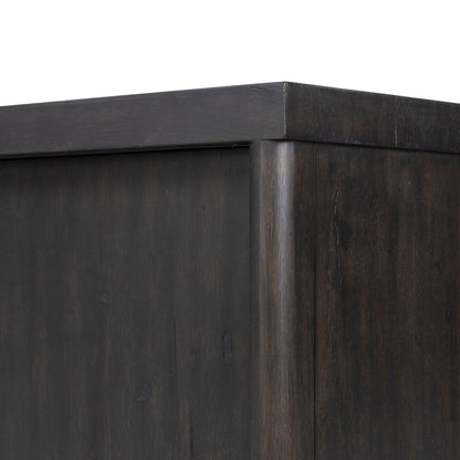 Laredo Media Console - Smoked Black