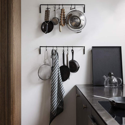 Large Bon Wooden Tray - Black Stained Oak