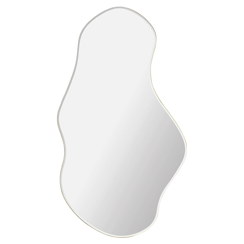 Large Pond Mirror - Brass