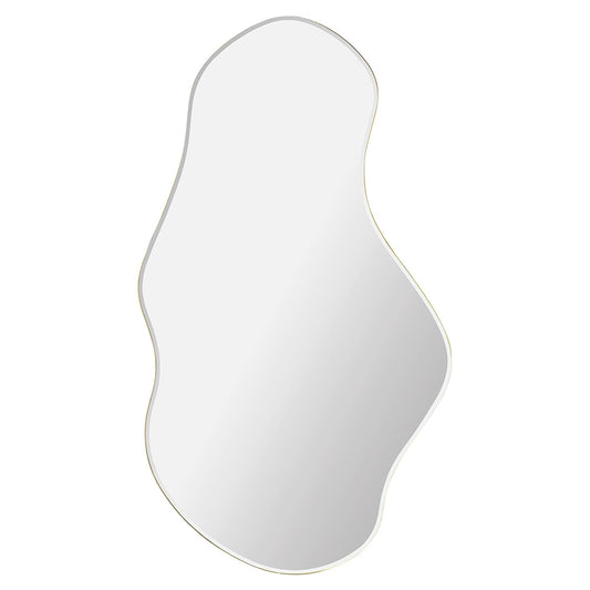 Large Pond Mirror - Brass