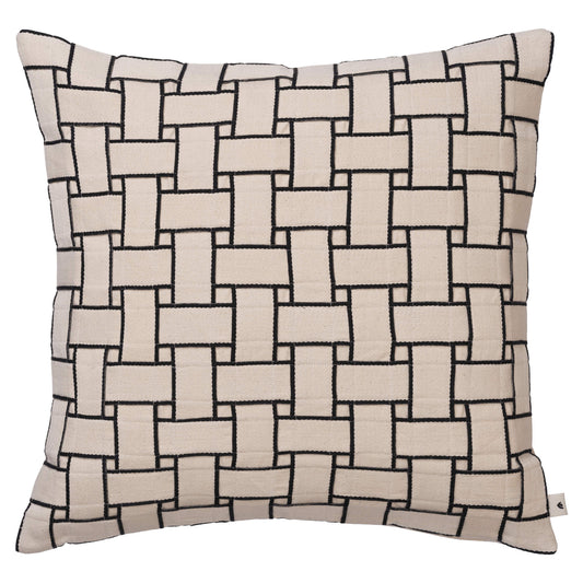 Lattice Square Cushion