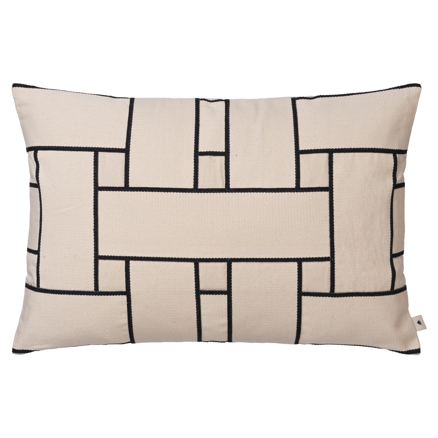 Lattice Offset Rectangular Cushion