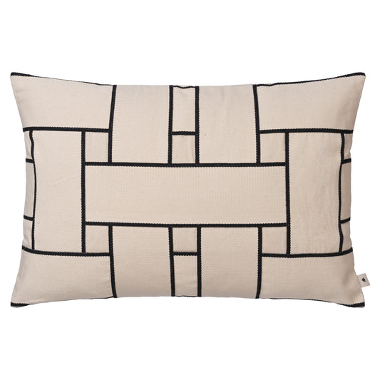 Lattice Offset Rectangular Cushion