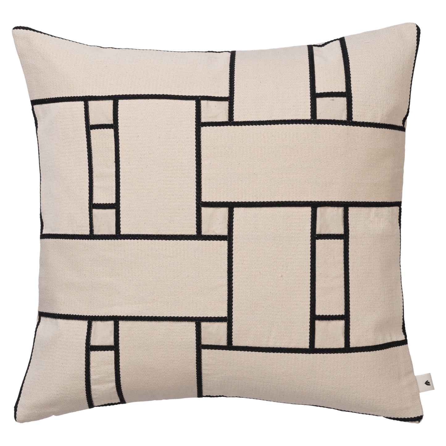 Lattice Offset Square Cushion