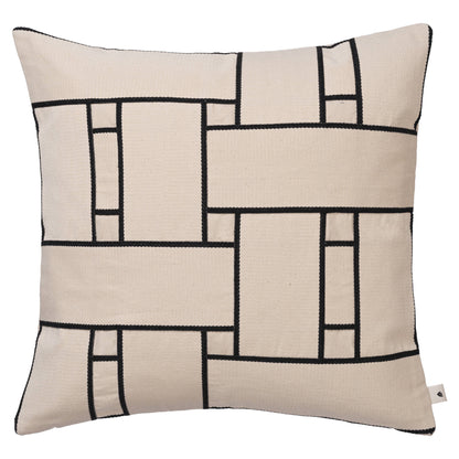 Lattice Offset Square Cushion