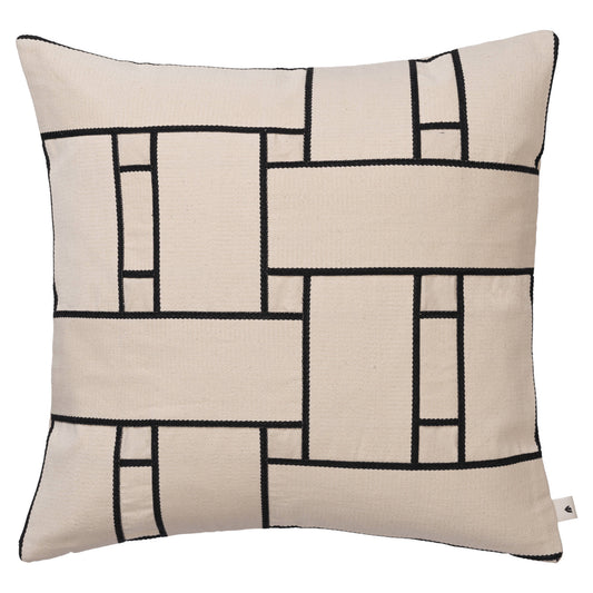 Lattice Offset Square Cushion