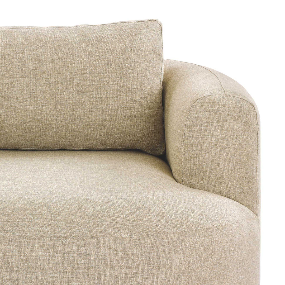 Lavine Outdoor Sofa-94" - Alessi Buff