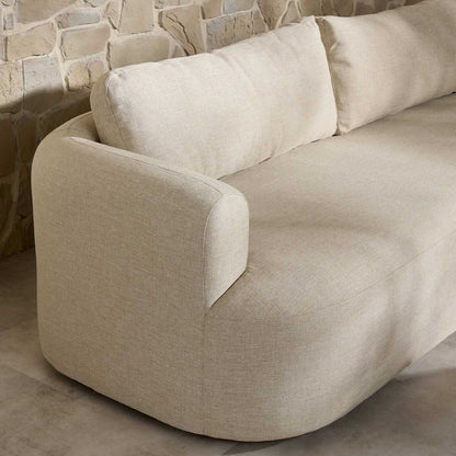 Lavine Outdoor Sofa-94" - Alessi Buff