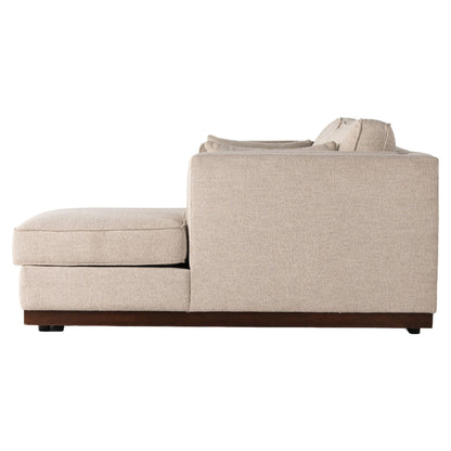 Lawrence 2-Piece Sectional W/ Chaise - Nova Taupe