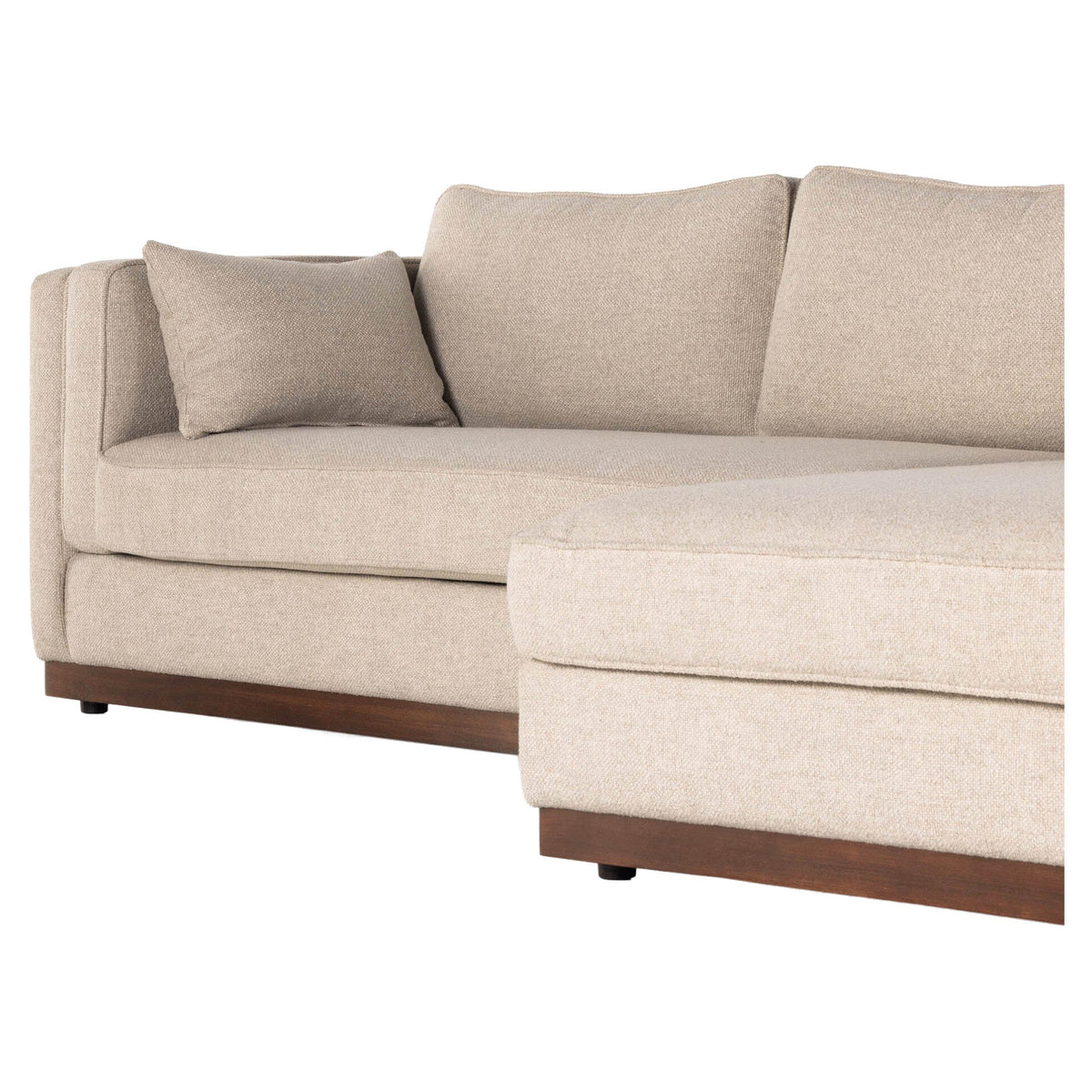 Lawrence 2-Piece Sectional W/ Chaise - Nova Taupe