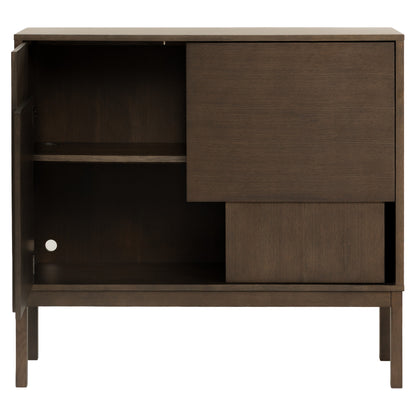 Layer Sideboard With Legs - Dark Oak