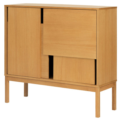 Layer Sideboard With Legs - Oak