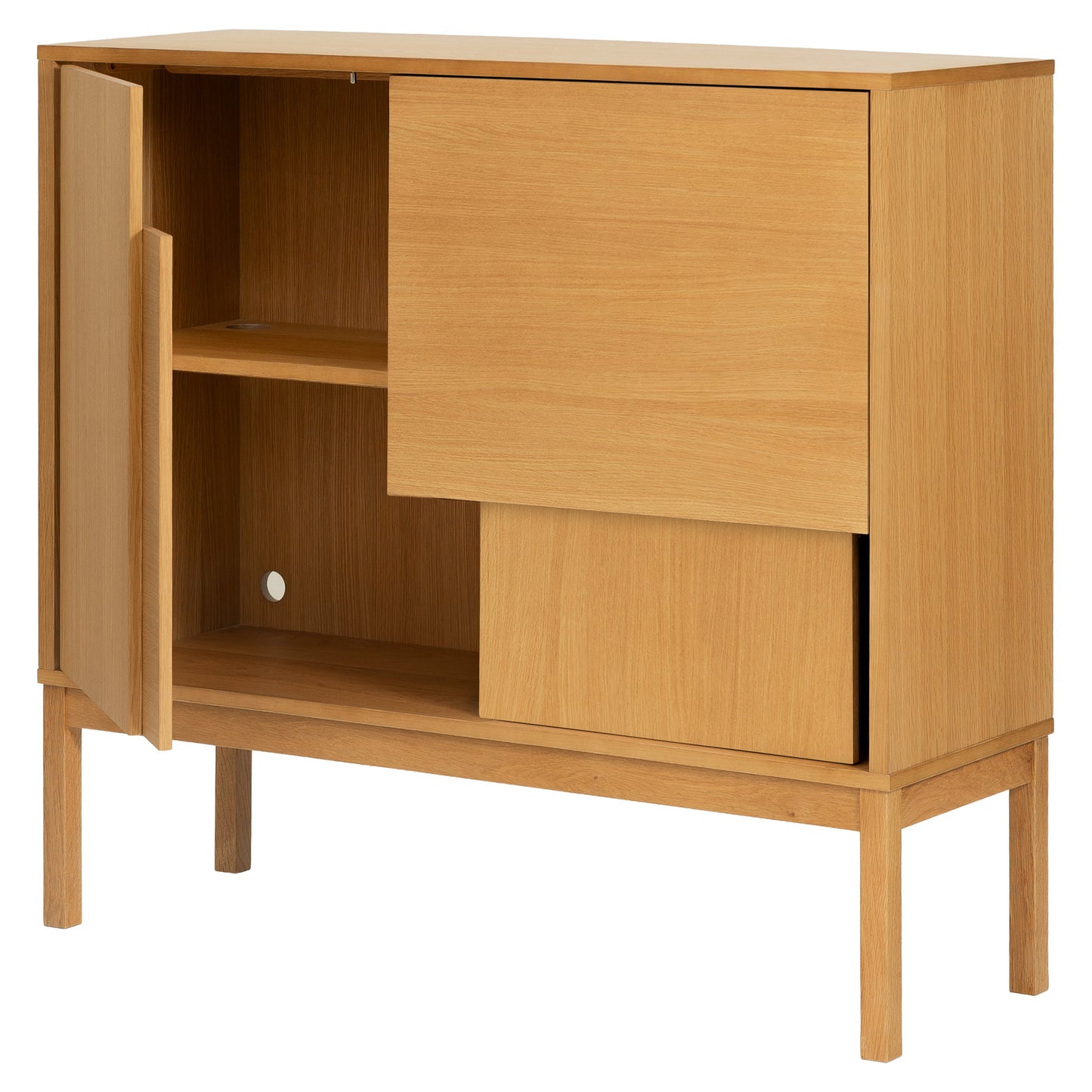 Layer Sideboard With Legs - Oak