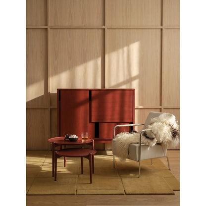 Layer Sideboard With Legs - Red