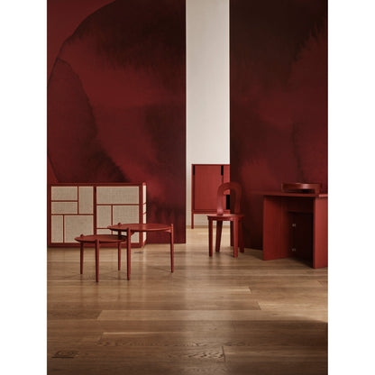 Layer Sideboard With Legs - Red