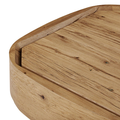 Leandro Coffee Table - Natural Reclaimed French Oak