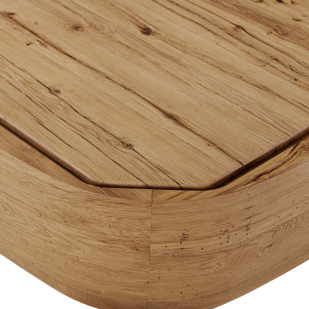 Leandro Coffee Table - Natural Reclaimed French Oak
