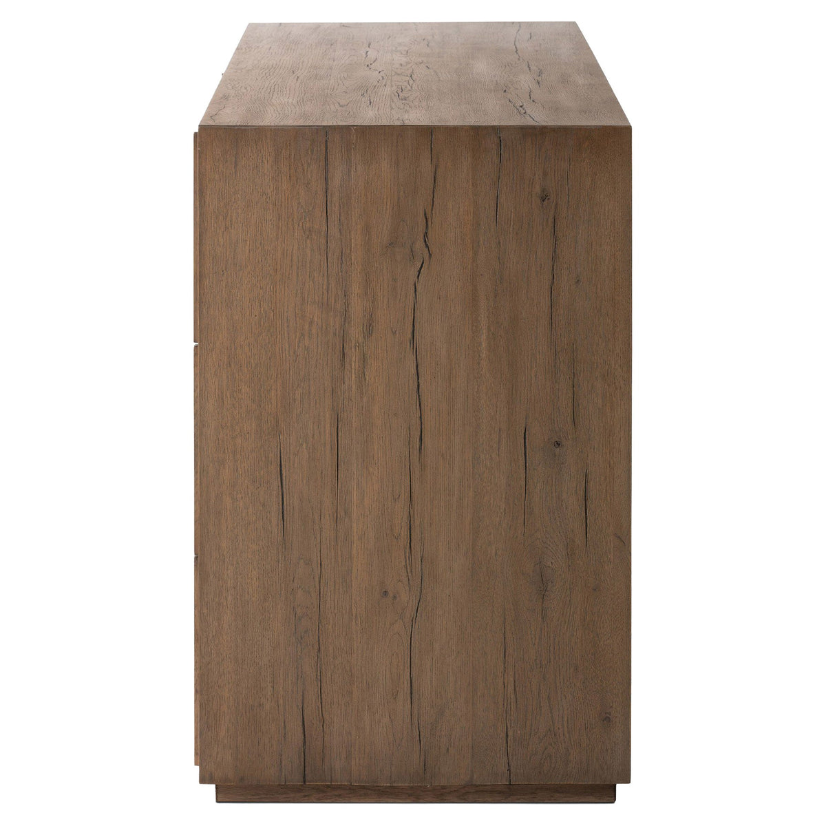 Leo 6 Drawer Dresser - Rustic Gray
