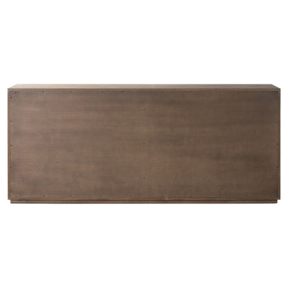 Leo 6 Drawer Dresser - Rustic Gray