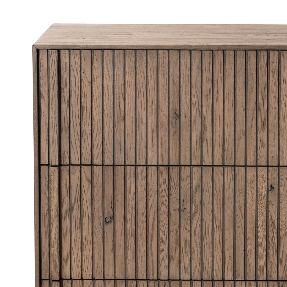 Leo 6 Drawer Dresser - Rustic Gray