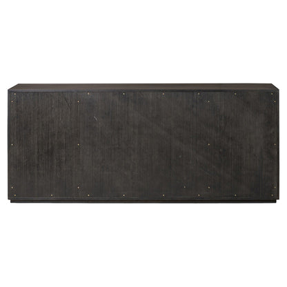 Leo 6 Drawer Dresser - Smoked Black