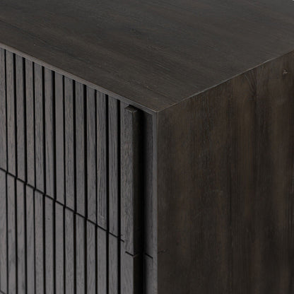 Leo 6 Drawer Dresser - Smoked Black