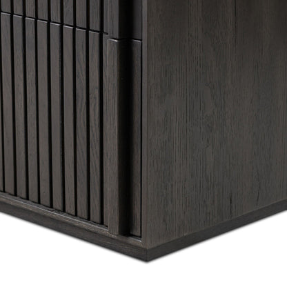 Leo 6 Drawer Dresser - Smoked Black