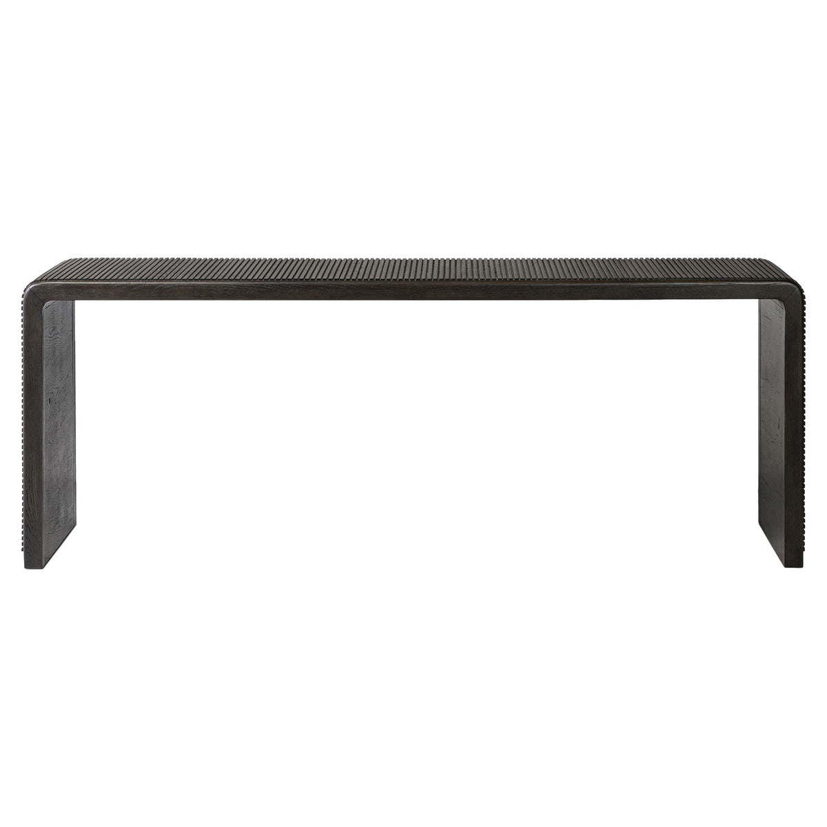 Leo Console Table - Smoked Black