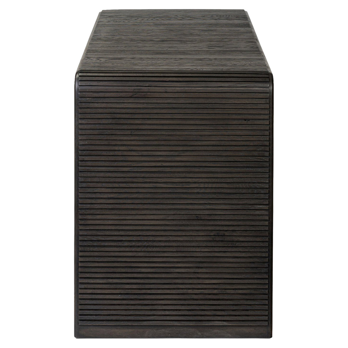 Leo Console Table - Smoked Black