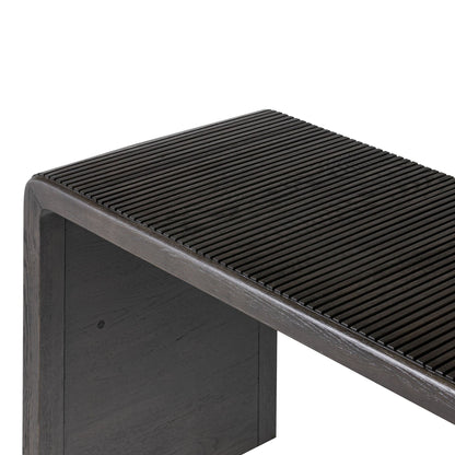 Leo Console Table - Smoked Black