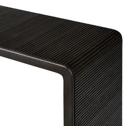 Leo Console Table - Smoked Black