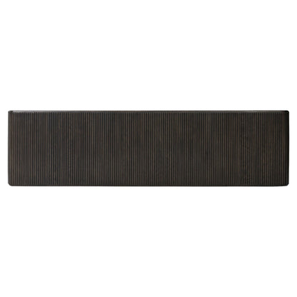 Leo Console Table - Smoked Black