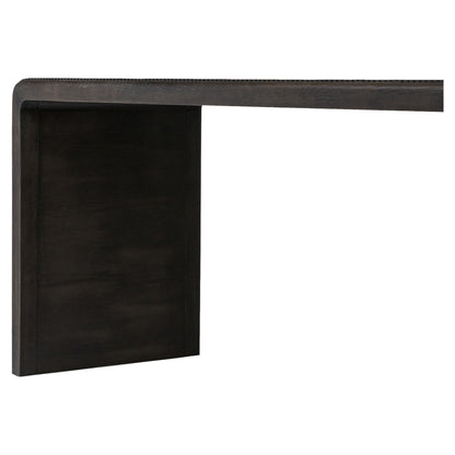 Leo Console Table - Smoked Black