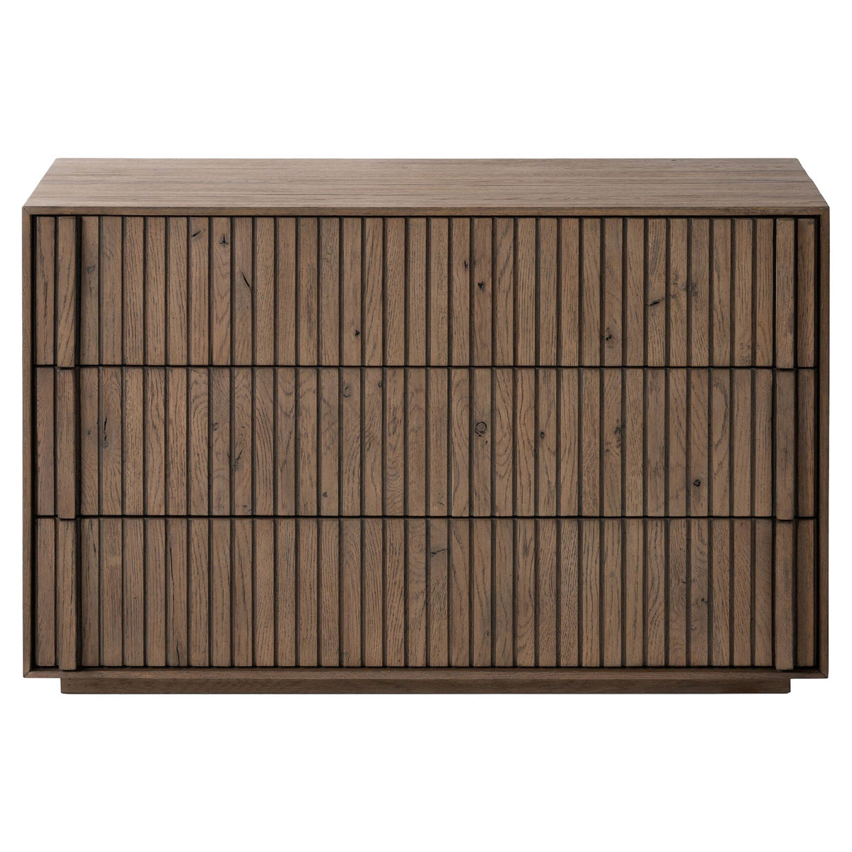 Leo Nightstand - Rustic Gray Veneer