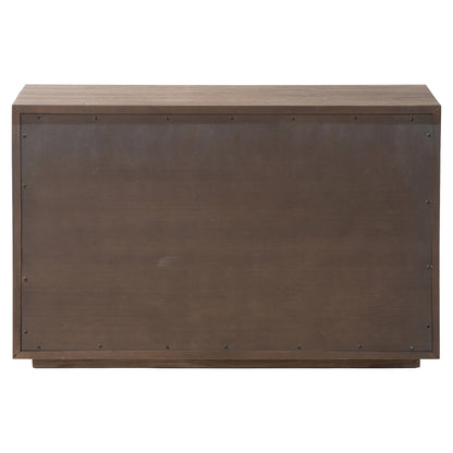 Leo Nightstand - Rustic Gray Veneer