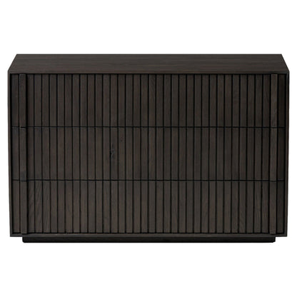 Leo Nightstand - Smoked Black Veneer