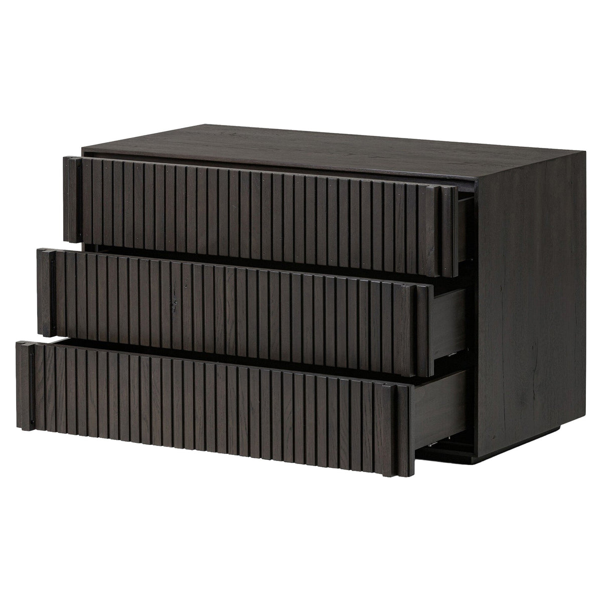 Leo Nightstand - Smoked Black Veneer