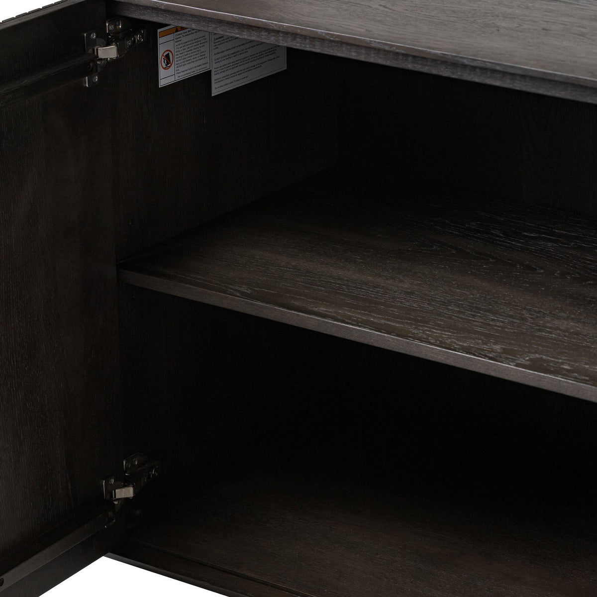 Leo Sideboard - Smoked Black