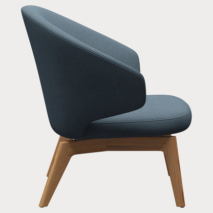 Let Lounge Chair - Wooden Base