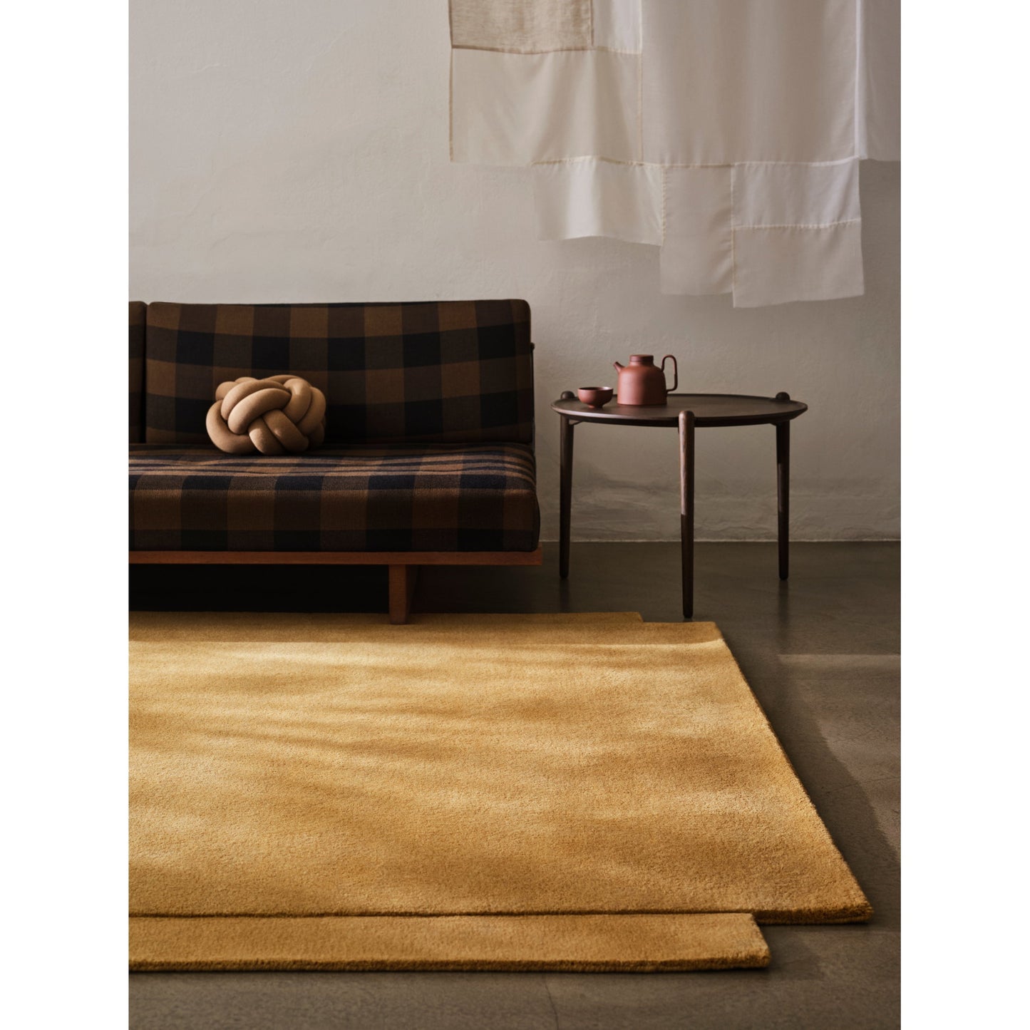 Level Rug - Yellow Ochre
