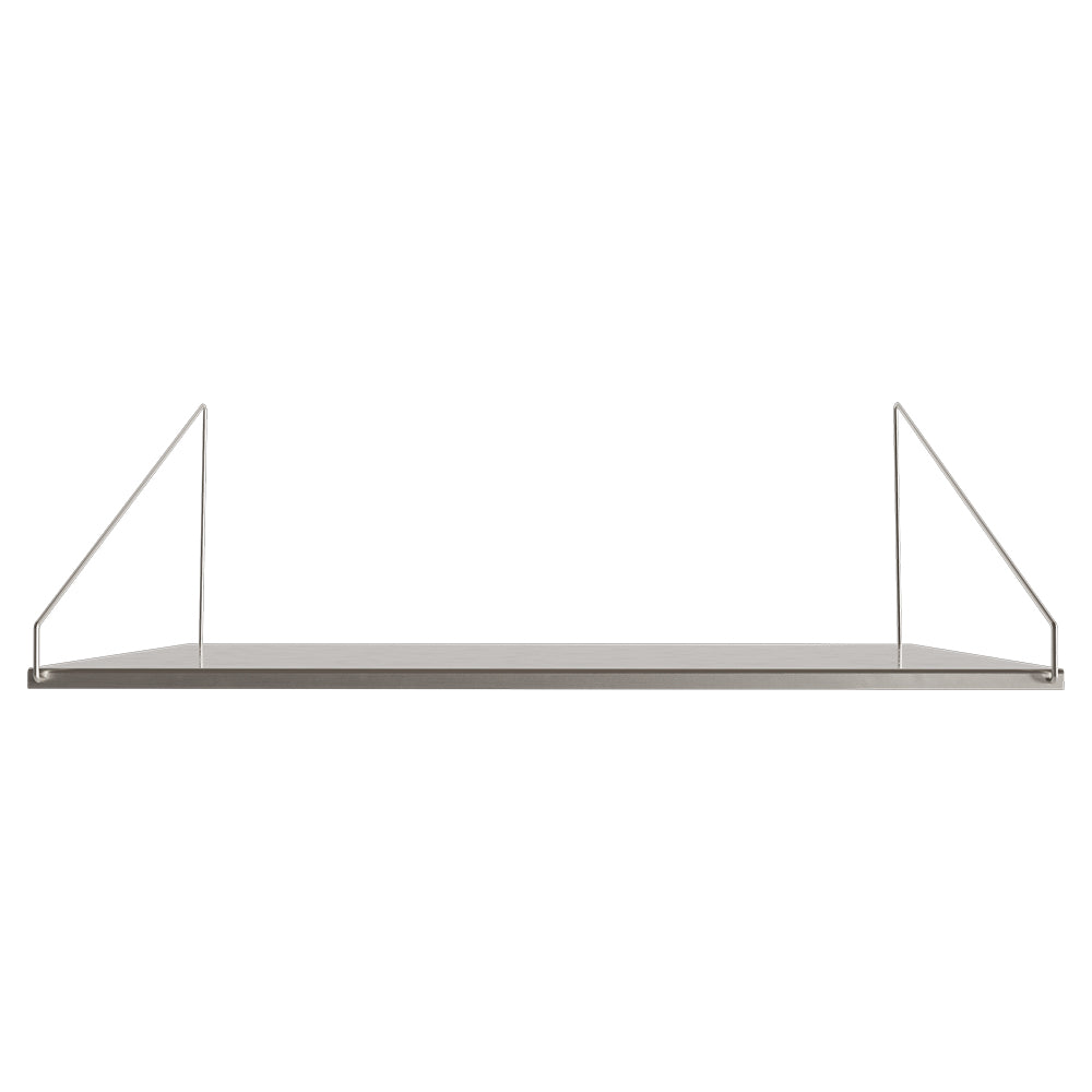 Library Desk Shelf - Stainless Steel