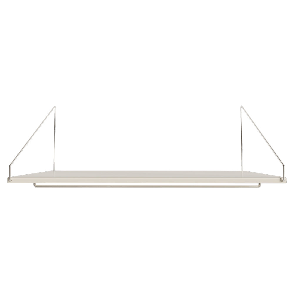 Library Hanger Shelf - Warm White Steel